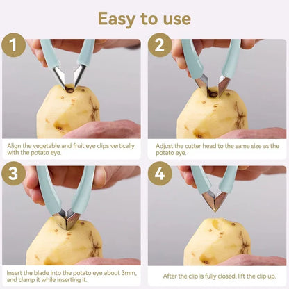 Multifunctional Pineapple Eye Remover Fruit Peeler 4