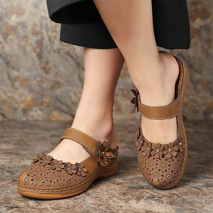 Women's Flower Hollow Out Sandals 4