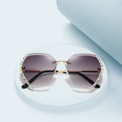 Fashion Crystal Sunglasses 3