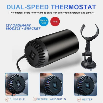 Fast Heating Cup Shape Car Warm Air Blower 4