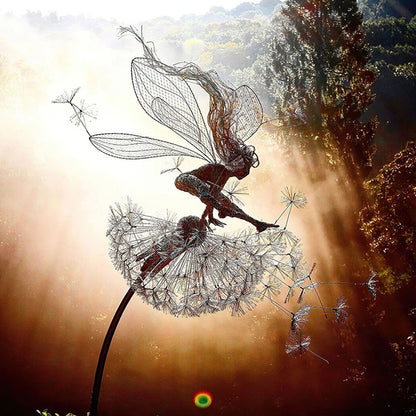 Fairies Garden Dandelion Pixies Decor 4