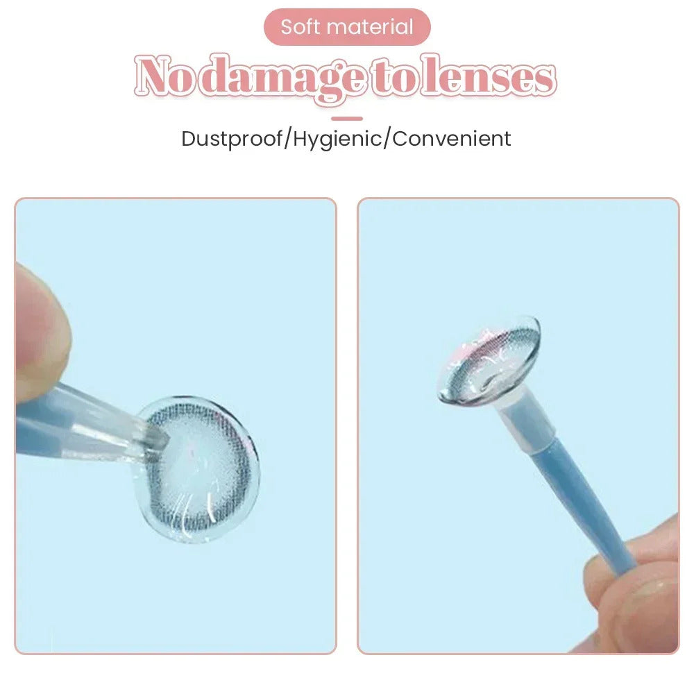Contact Lenses Beauty Pupil Wearing Assistive Device 4