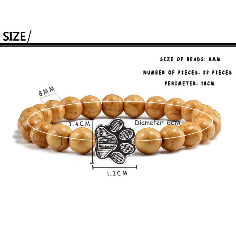 Paw Print Charm Bracelet 4