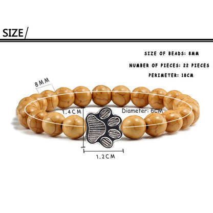 Paw Print Charm Bracelet 4