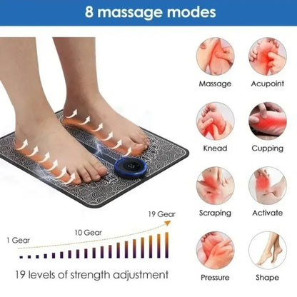 EMS Foot Massage Mat with Acupoints Stimulator 4