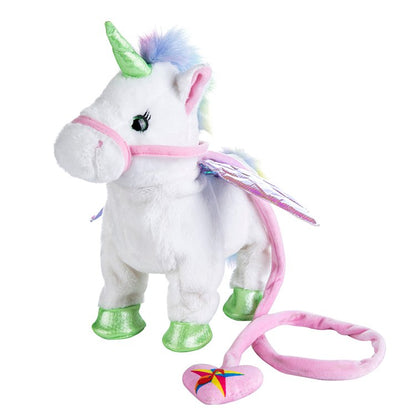 Electric Walking Unicorn Plush Toy 4
