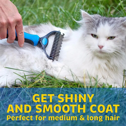 Professional Deshedding Brush For Dogs And Cats 4