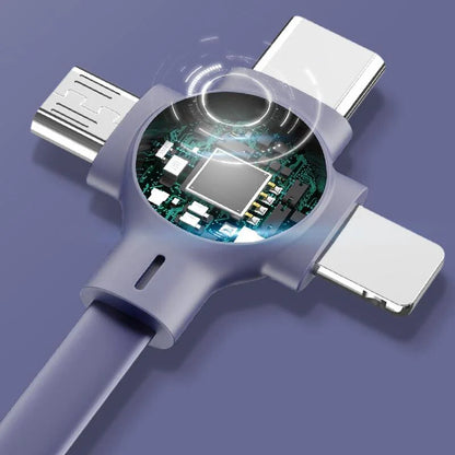 3 in 1 All USB Types Retractable Charging Cable Box 4