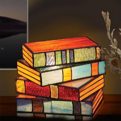Stacked Books Lamp 4