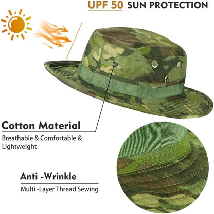 Cooling Neck Gaiter Face Mask Boonie Hat Set! 4