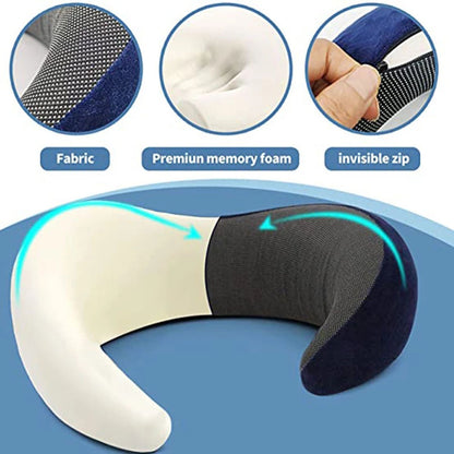 TRVL+  Pure Memory Foam Travel Neck Pillow 4