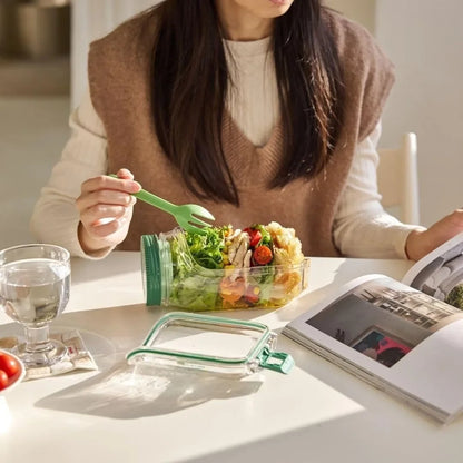 Side-Opening Salad Jar 4