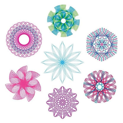 Spirograph Geometric Ruler Set - 22PCS 4