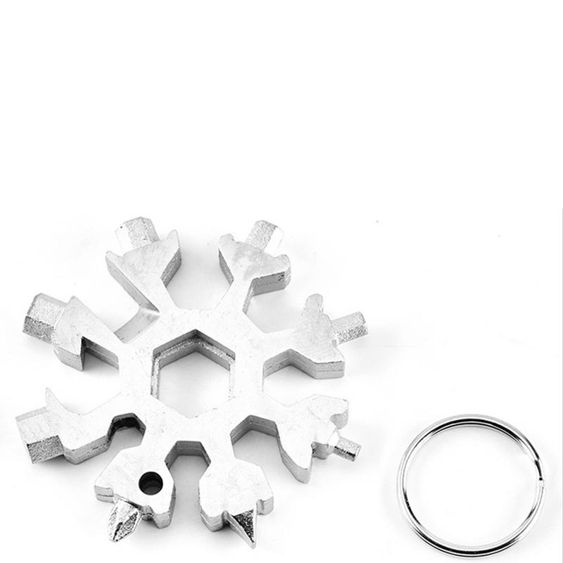 18-in-1 Stainless Steel Snowflakes Multi-Tool 4