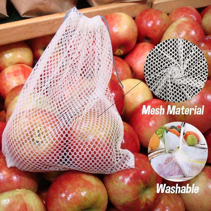 Reusable Mesh Fresh Produce Bags 4