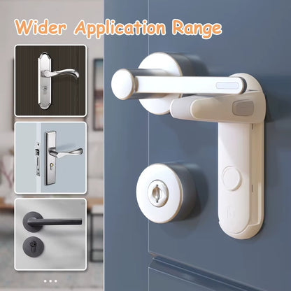 SafeGrip Childproof Door Lever Lock 4