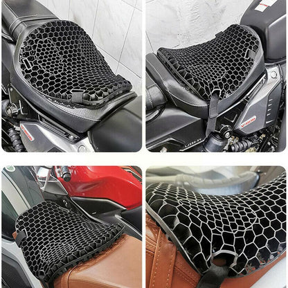 Motorcycle Honeycomb Gel Seat Cushion 4