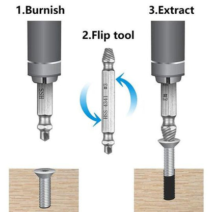 Screw Extractor Kit 4
