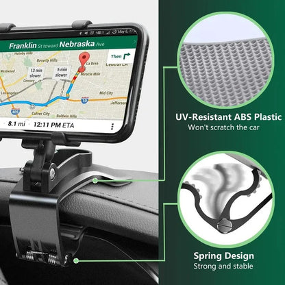 Multifunctional Car Dashboard Phone Holder 4