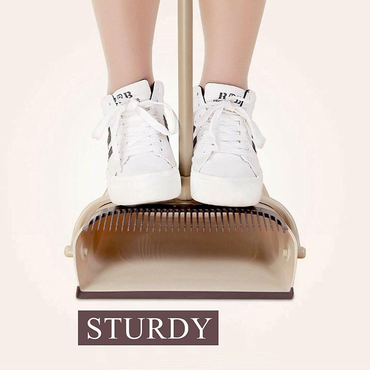Rotatable Broom & Dustpan Set 4