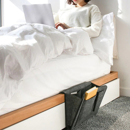 Bedside Storage Bag with Pockets Hanging Organizer 3