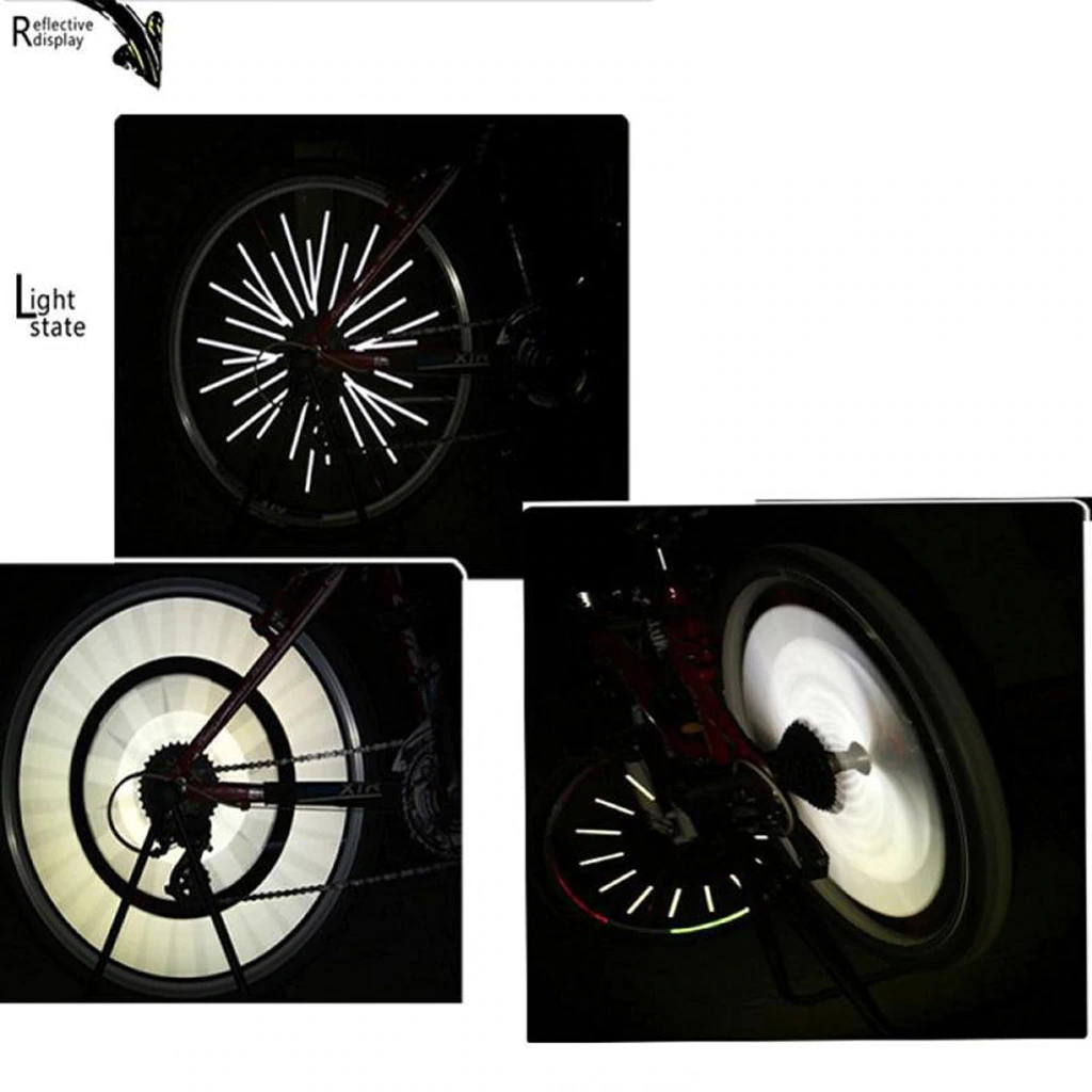 Bicycle Wheel Spoke Reflector (12PCS/PACK) 4