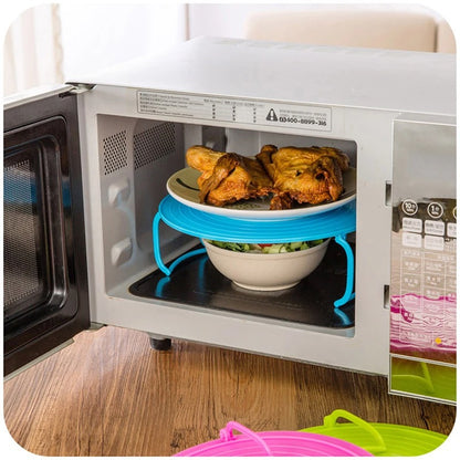 Microwave Oven Steamer Storage Rack 4