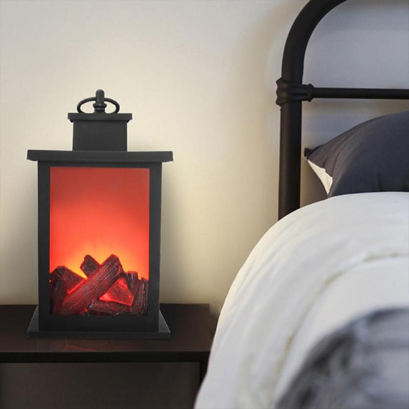 "Campfire" Led Flame Lantern/Lamp 4