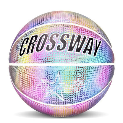 HOLOGRAPHIC REFLECTIVE GLOWING BASKETBALL 4