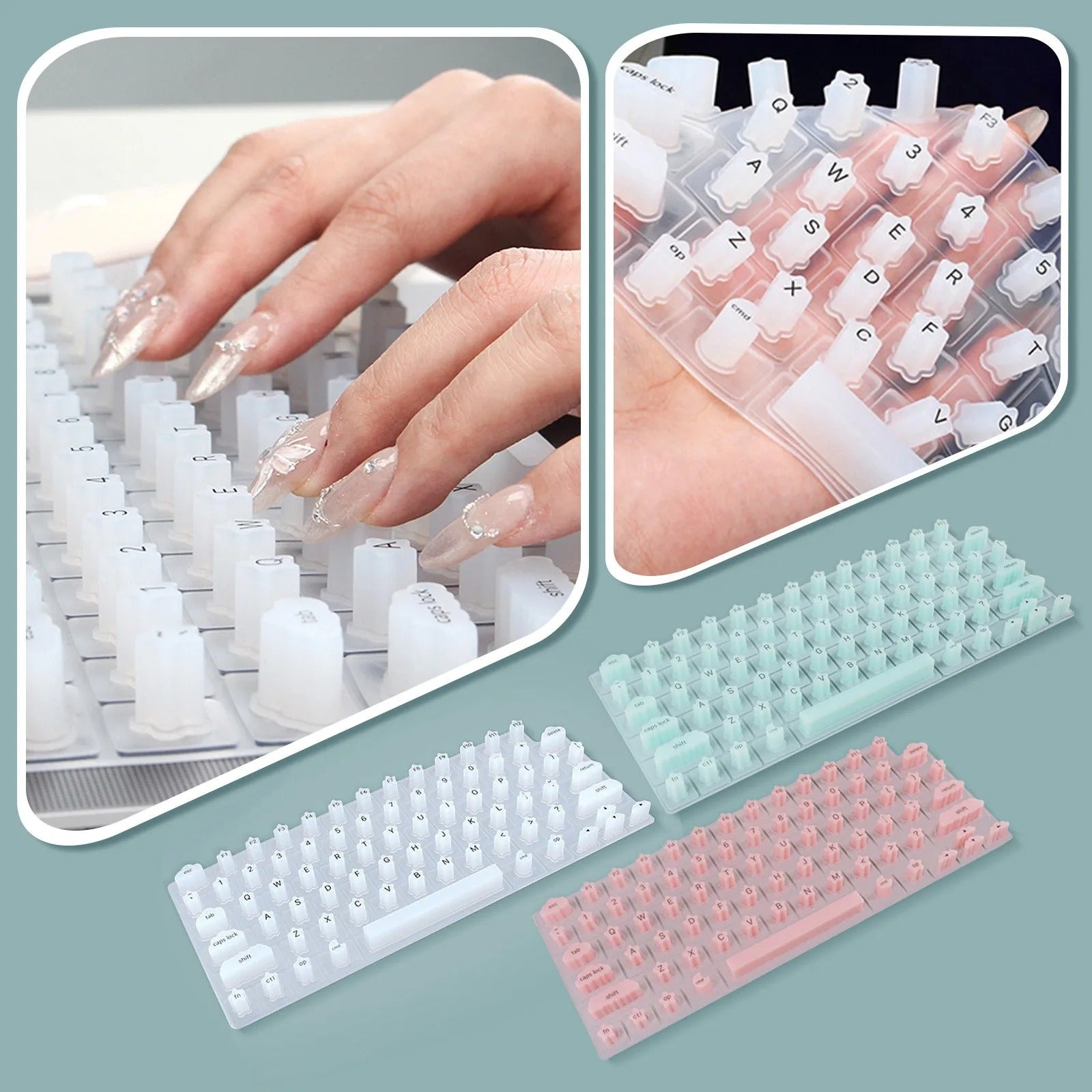 SilkyType Nail-Friendly Keyboard Cover 4