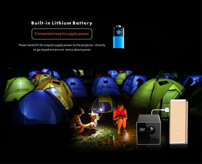 DLP POCKET SMART PROJECTOR + WIFI 4