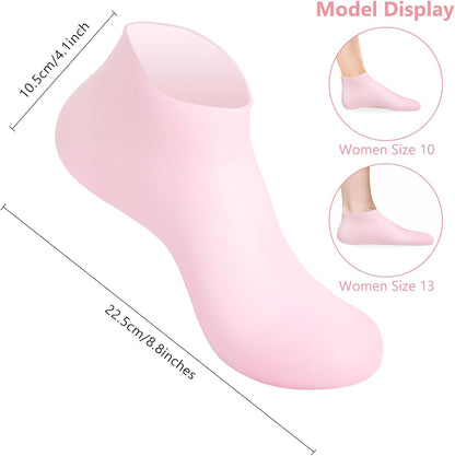 Ultra-Soft Silicone Gel Moisturizing Socks 2