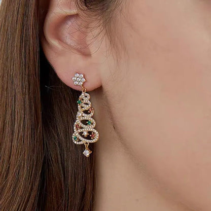 ✨SHINY CHRISTMAS TREE EARRINGS 4