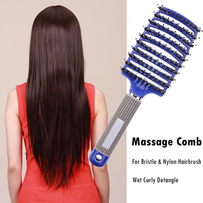 Detangler Bristle Nylon Hairbrush 4