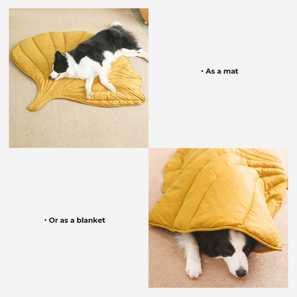 Pets and Kids Leaf Shape Washable Warm Floor Kennel Pad 4