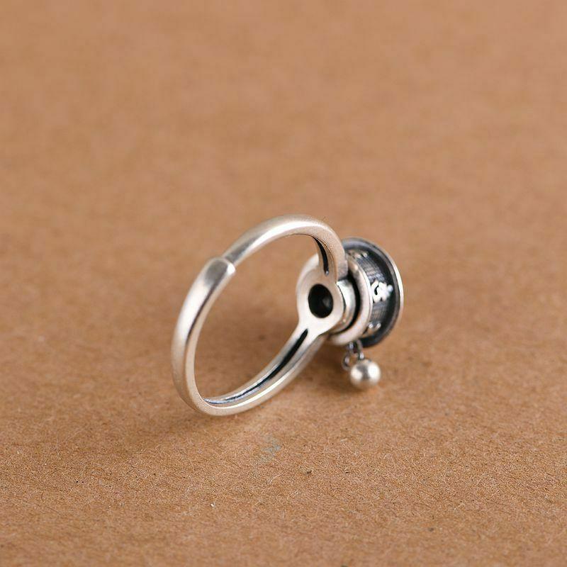 Spinning Buddhist Mantra Ring 4