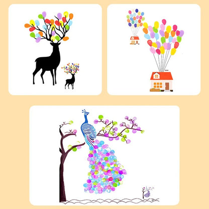 Finger Painting Kit-24  Color Seal/30 Pages 4