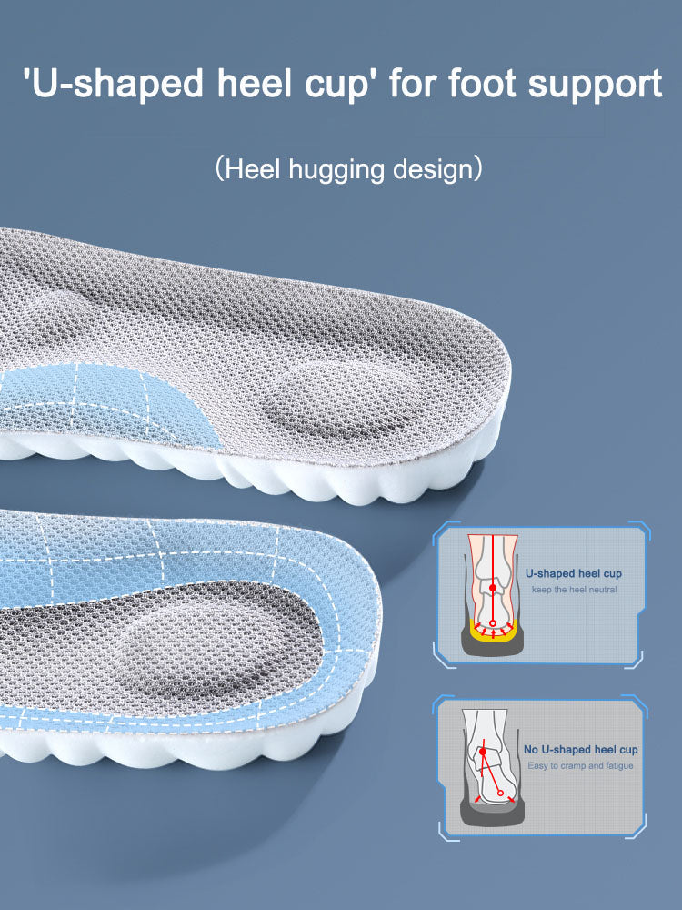 Revolutionary 4D orthopedic insole 4