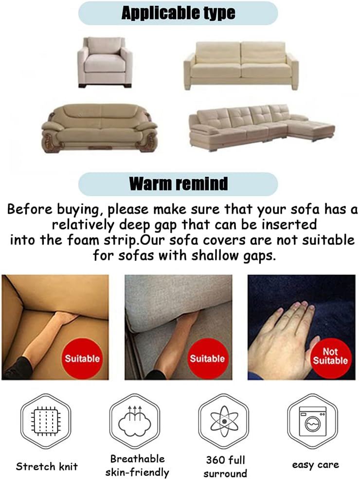 Universal Stretch Sofa Protection Cover 4