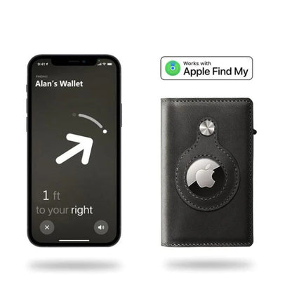 New Smart AirTag Wallet 4