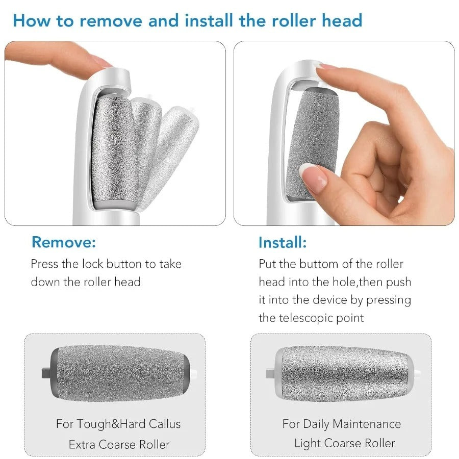Rechargeable Electric Callus Remover 4