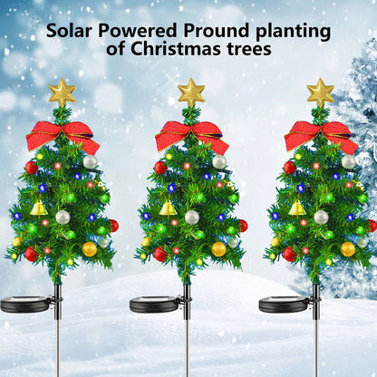 Solar Powered Christmas Tree 4