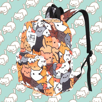 Cartoon Cat Backpack 4