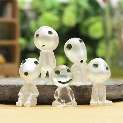 Princess Mononoke's Glowing Kodama Friends 4