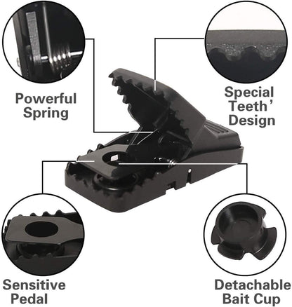 Highly Sensitive Reusable Mouse Trap 6/Pcs 4