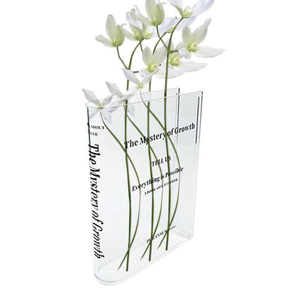 Books About Flowers - Book Vase 4