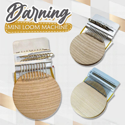 Darning Mini Wooden Loom Machine 4
