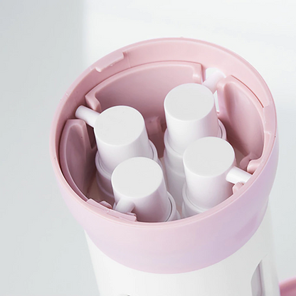 4-in-1 Lotion Shampoo Gel Travel Dispenser 4