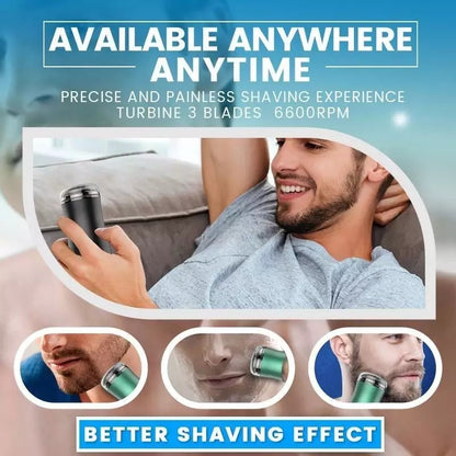 Pocket Size Washable Electric Razor 4