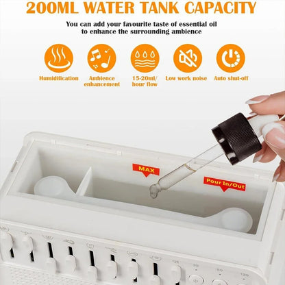Ultrasonic Flame Humidifier 4